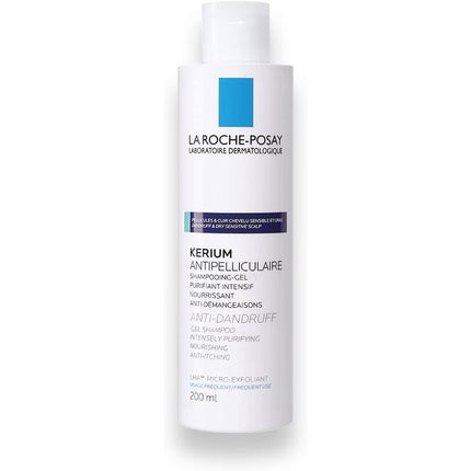 Șampon gel, La Roche-Posay, Kerium, anti-mătreață, 200ml