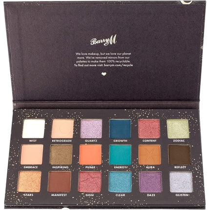 Paleta farduri ochi, Barry M, In The Stars, 18 nuanțe