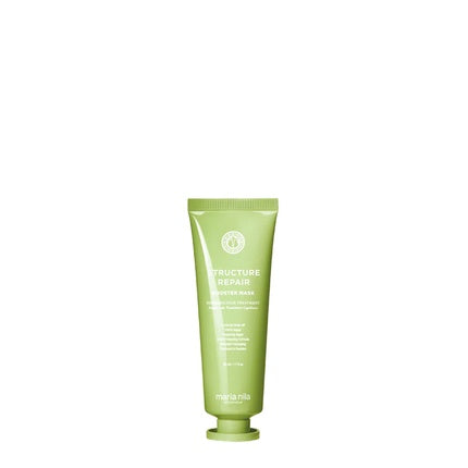 Mască de păr Maria Nila Structure Repair Booster Mask, verde, 50ml