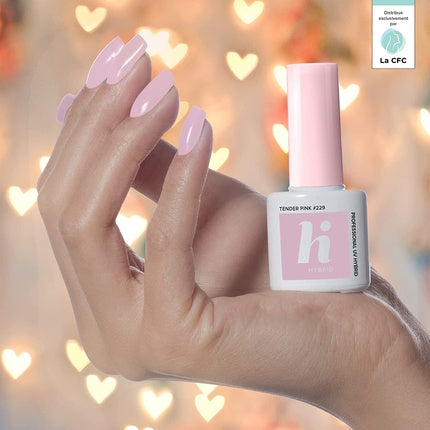 Lac unghii, Hi Hybrid, Tender Pink #229, roz