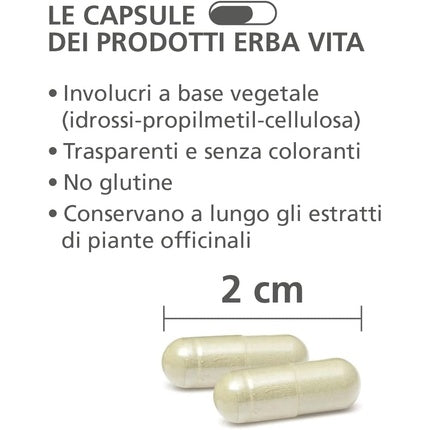 Supliment Erba Vita, Cardo Mariano, verde-portocaliu, 60 capsule