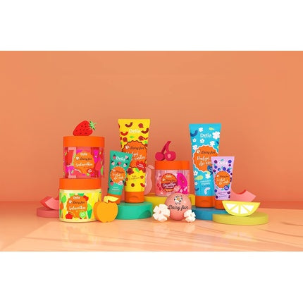 Gel de duș, Delia Cosmetics, Dairy Fun, măr