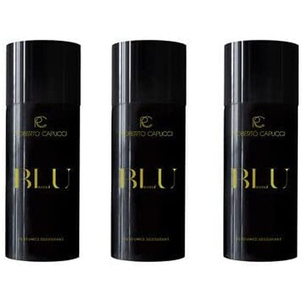 Deodorant Spray, Luciano Soprani, Blue Water Perforated, Negru, 150ml