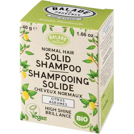 Șampon solid Balade En Provence, păr normal, citrice