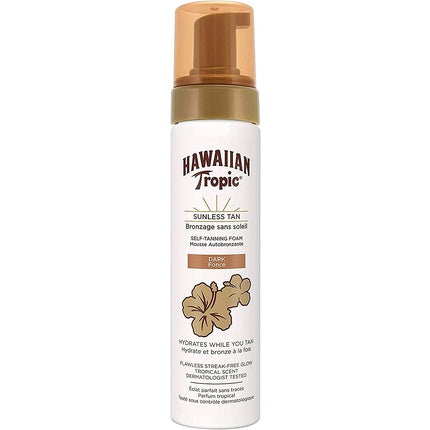 Spumă autobronzantă Hawaiian Tropic, Dark, 200ml