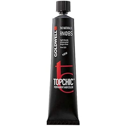 Vopsea Permanentă Goldwell Topchic The Naturals Light Blonde Beige Silver 60ml