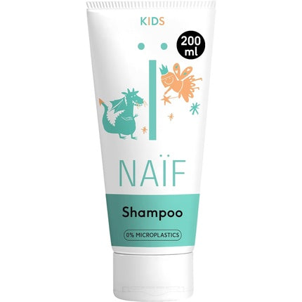 Șampon copii, Naïf, 200ml, ingrediente naturale
