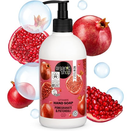 Săpun lichid, Organic Shop, Rodie & Patchouli, 500ml
