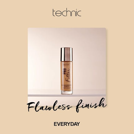 Primer față, Technic, Pro Filter, maro, 33ml