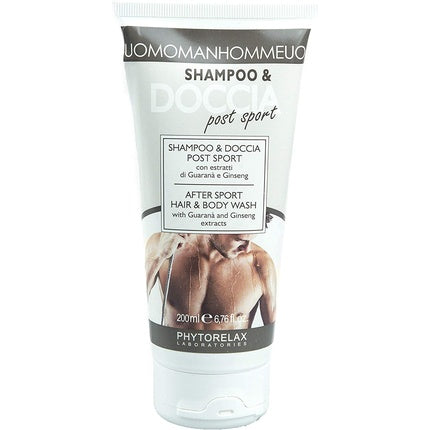 Șampon & Gel de Duș Phytorelax Man After Sport, 200ml