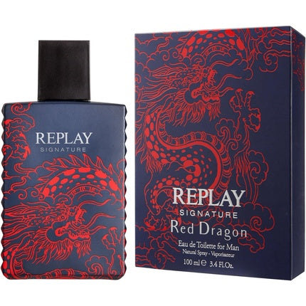 Apă de toaletă, Replay, Signature Red Dragon, 50ml