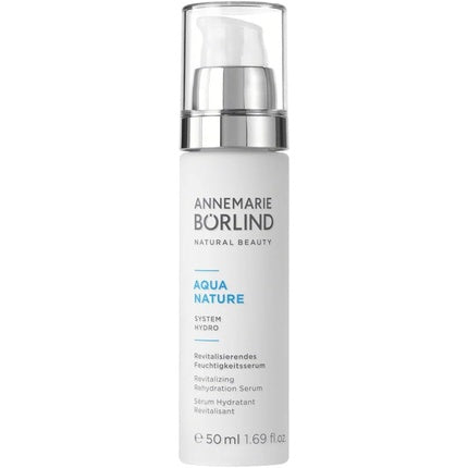 Ser hidratant, Annemarie Börlind, AQUANATURE, alb, 50ml