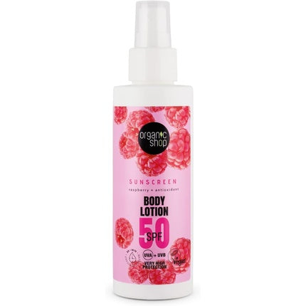 Loțiune corp, Organic Shop, SPF 50, 150ml