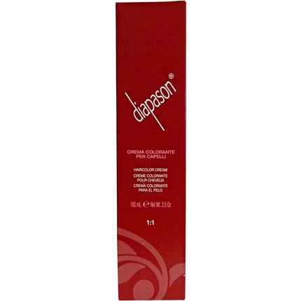 Crema de vopsit pentru păr Lisap Diapason 7/65, culoare roșu-coral, 100ml