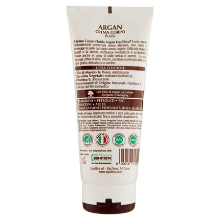Lotiune corp, Equilibra, argan, 30g