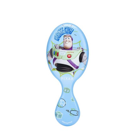 Wet Brush Pro Detangler Disney Pixar, Original Mini, model Buzz Lightyear, culoare albastru