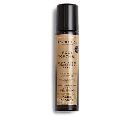Spray retuș rădăcini, Makeup Revolution, Dark Blonde, 75ml