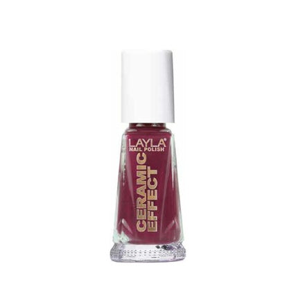 Lac de unghii Ceramic Effect Wine Desire 0.01L, Layla
