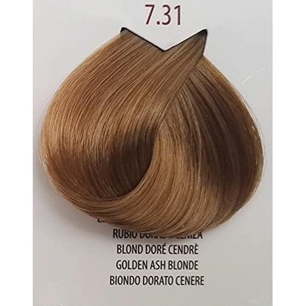 Vopsea de păr Farmavita Life Color Plus 7.31, Blond Dore Cendre, 90g