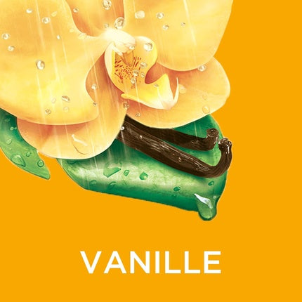 Gel de duș Tahiti Aromatic Vanilla, 250 ml, ambalaj galben