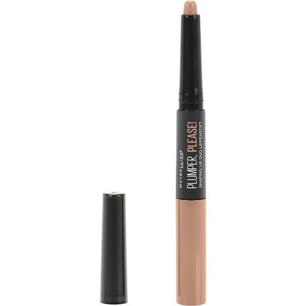 Ruj Duo, Maybelline New York, Plumper Please, Nude