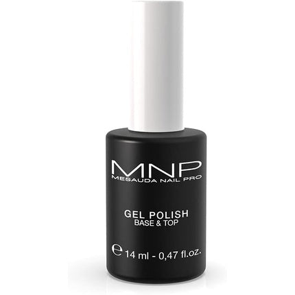 Gel Polish Baza și Top Coat, Mesauda Milano, Negru, 14 ml