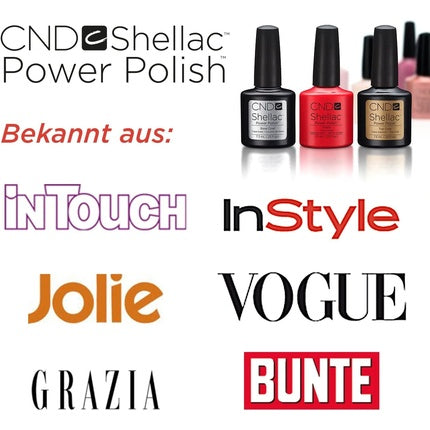 Lac de unghii Cnd Shellac Water Park albastru 7.3ml