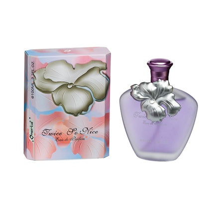 Eau de Parfum Ombretta Twice So Nice, parfum floral, sticlă violetă