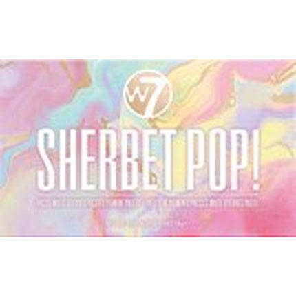 Paletă farduri pentru ochi W7 Make-Up Sherbet Pop - Culori vibrante pentru look-uri spectaculoase