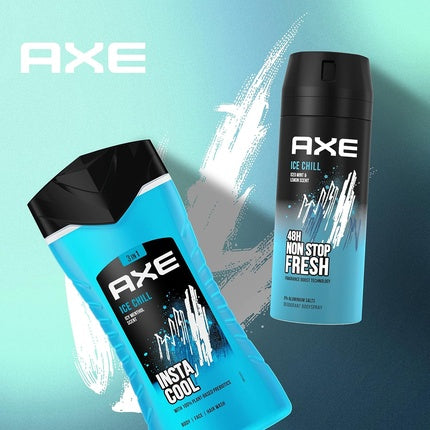 Gel de duș 3-în-1, Axe, Ice Chill, 250ml