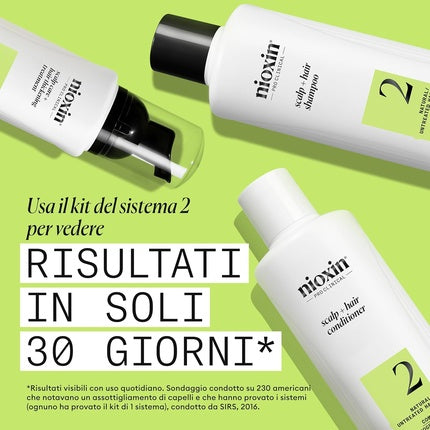Set Îngrijire Păr, Nioxin, System 2, alb