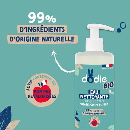 Apă de micelară organică Dodie, 400ml, cu pompă