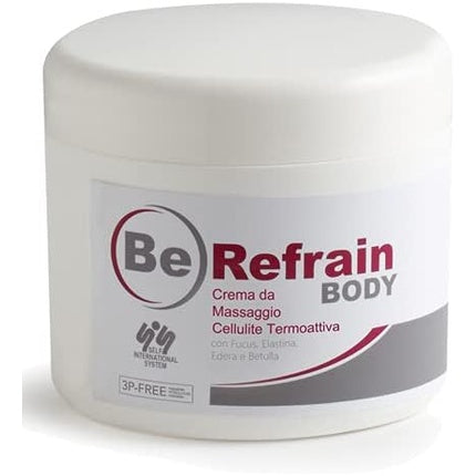 Crema de masaj anti-celulită BeRefrain Body, 500 g, alb