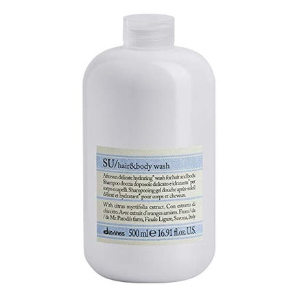 Gel de duș și șampon Davines SU Hair & Body Wash, 500 ml