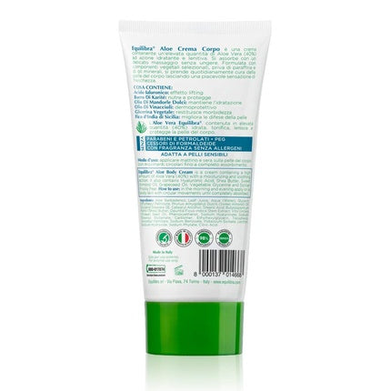 Crema de corp Equilibra Aloe 150 ml