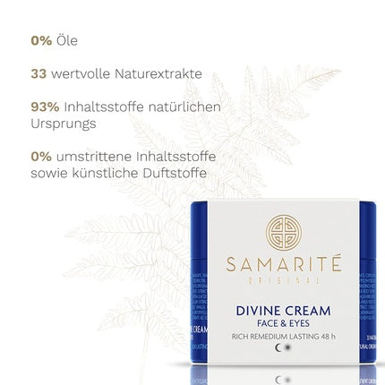 Cremă față și ochi, Samarité, Original, albastru 50ml