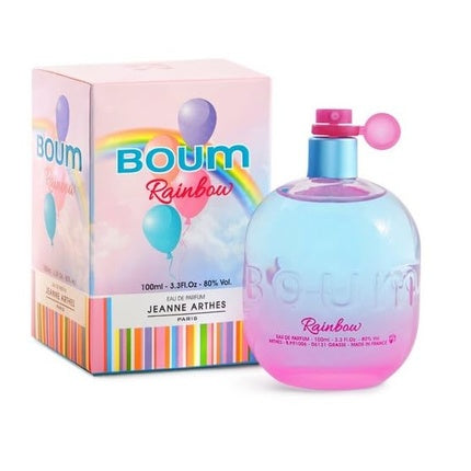 Jeanne Arthes BOUM Rainbow Eau de Parfum, roz-albastru gradient, 100ml