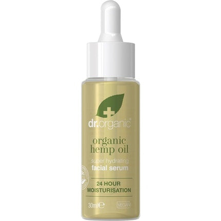Ser facial Dr Organic, Hemp Oil, 30 ml