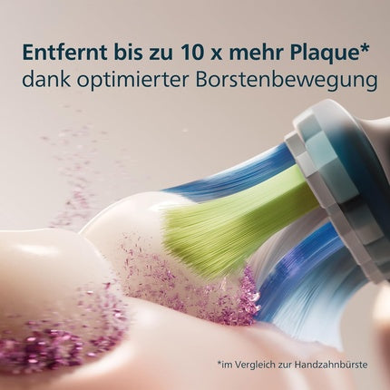 Perii de dinți electrice Philips Sonicare C3 Premium Plaque Defense Original, set 6 bucăți, Medium Soft