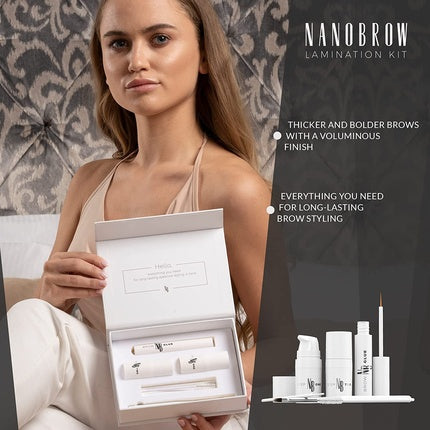 Set lifting sprâncene, Nanobrow, kit profesional