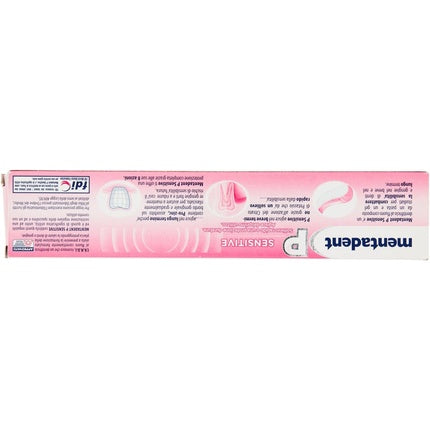 Pastă dinți, Mentadent, Sensitivity, 75ml alb