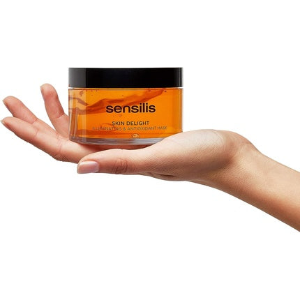 Masca facială, Sensilis, Skin Delight, portocaliu, 150ml