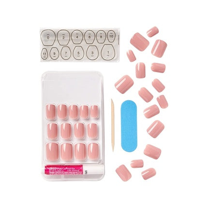 Unghii False, Kiss Gel Fantasy, Ribbons roz