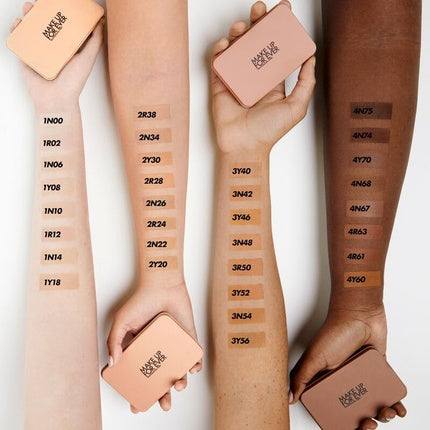 Fond de ten pudră, Make Up For Ever, HD Skin Matte Velvet, bej