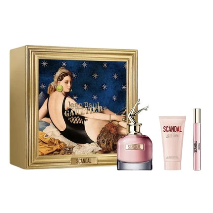 Set Parfum Jean Paul Gaultier Scandal, 80ml + Lotie Corp 75ml + Eau De Parfum 10ml
