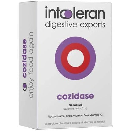 Integrator Alimentar, Intoleran Cozidase, 60 Capsule