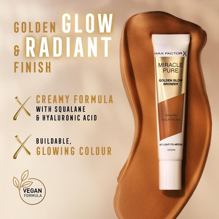 Bronzer Max Factor Miracle Pure, Golden Glow, 15ml