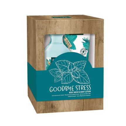 Set aditivi baie, Kneipp, Goodbye Stress, gel duș 250ml și loțiune corp 200ml