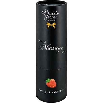 Ulei de masaj, Plaisirs Secrets, căpșuni, 59 ml