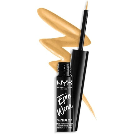 Eyeliner lichid, NYX, Epic Wear, galben